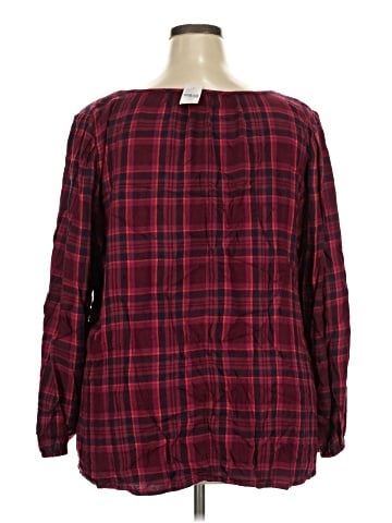 Lane Bryant 3/4 Sleeve Blouse (view 2)