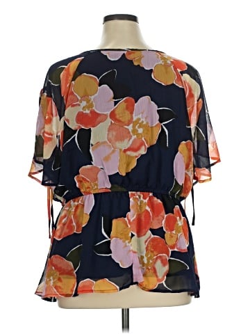Maurices Short Sleeve Blouse (view 2)
