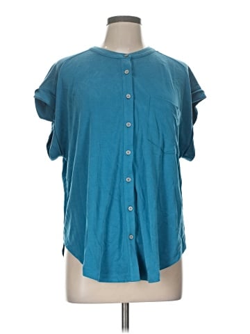 Lou & Grey Short Sleeve Blouse (view 1)