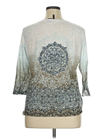New Directions 3/4 Sleeve Blouse (view 2)