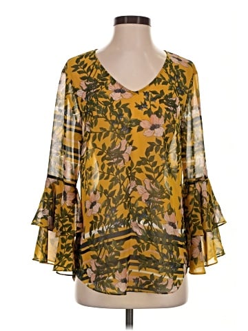 CAbi 3/4 Sleeve Blouse (view 1)