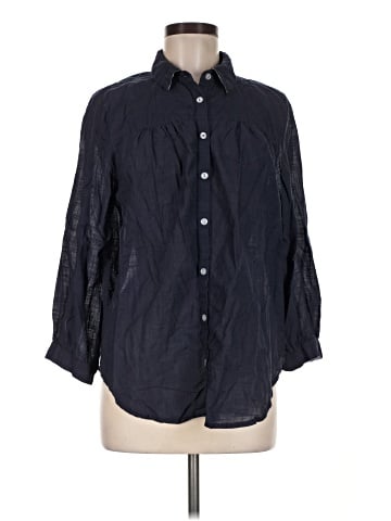 Michael Stars 3/4 Sleeve Button-Down Shirt (view 1)