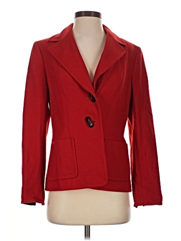 Kasper A.S.L. Wool Blazer (view 1)
