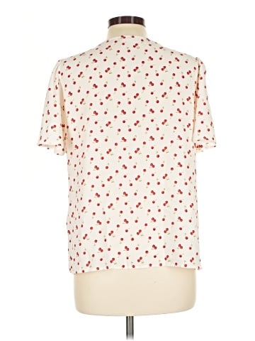 LC Lauren Conrad Short Sleeve Blouse (view 2)