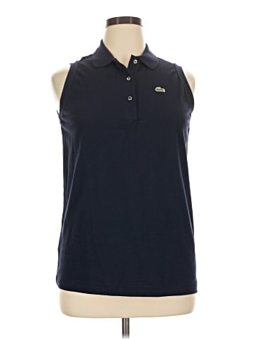 Lacoste Sleeveless Button-Down Shirt (view 1)