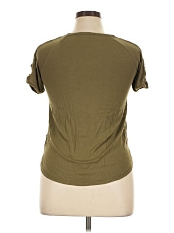 August Silk Short Sleeve Top (view 2)