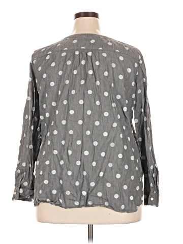 Ann Taylor LOFT Long Sleeve Blouse (view 2)