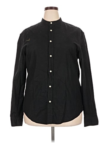 Zara Long Sleeve Button-Down Shirt (view 1)