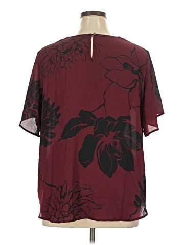 Liz Claiborne Short Sleeve Blouse (view 2)