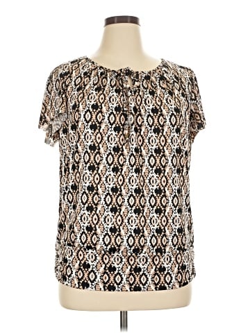 AGB Short Sleeve Blouse (view 1)