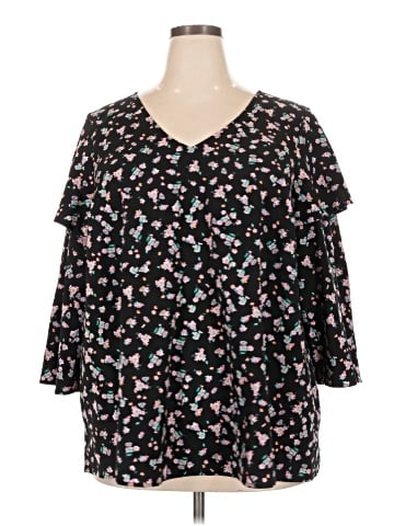 Lane Bryant 3/4 Sleeve Blouse (view 1)
