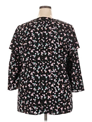 Lane Bryant 3/4 Sleeve Blouse (view 2)
