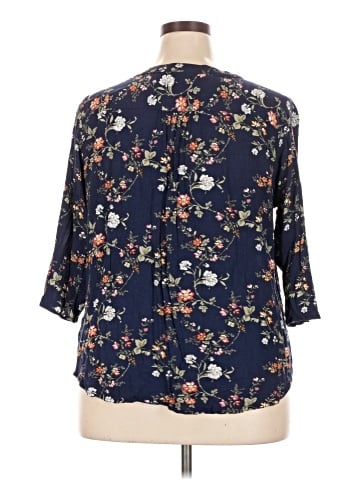 Fun2Fun 3/4 Sleeve Blouse (view 2)