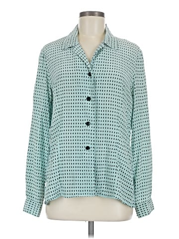 Coldwater Creek Long Sleeve Silk Top (view 1)