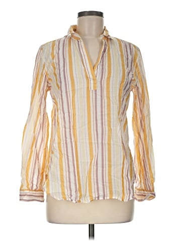 Ann Taylor LOFT Outlet Long Sleeve Blouse (view 1)