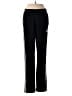 Adidas 100% Polyester Black Track Pants Size M - photo 1
