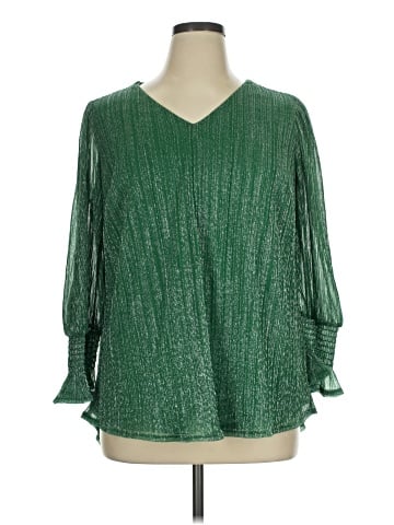 Cato 3/4 Sleeve Blouse (view 1)