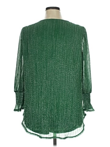 Cato 3/4 Sleeve Blouse (view 2)