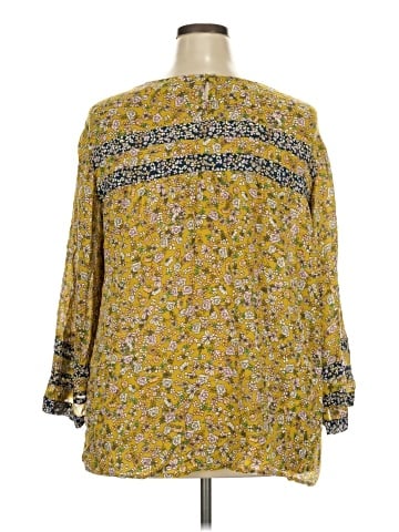 J.Jill 3/4 Sleeve Blouse (view 2)