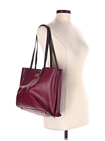 Coach Leather Tote (view 2)
