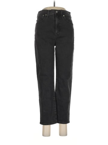 Madewell Classic Straight Jeans in Lunar Wash (view 1)