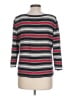 Talbots Stripes Red Pullover Sweater Size L - photo 2