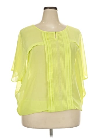 Lane Bryant Short Sleeve Blouse (view 1)