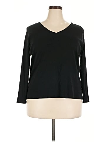 Lauren by Ralph Lauren 3/4 Sleeve Top (view 1)