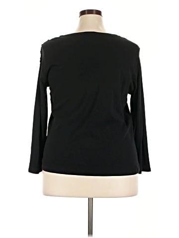 Lauren by Ralph Lauren 3/4 Sleeve Top (view 2)