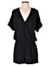 BCBGMAXAZRIA 100% Polyester Solid Black Romper Size S - photo 1