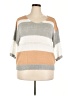 Unbranded 100% Polyester Color Block Gray Pullover Sweater Size XXL - photo 1