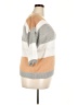 Unbranded 100% Polyester Color Block Gray Pullover Sweater Size XXL - photo 4