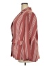 Torrid 100% Polyester Stripes Burgundy Blazer Size 2X Plus (2) - photo 5
