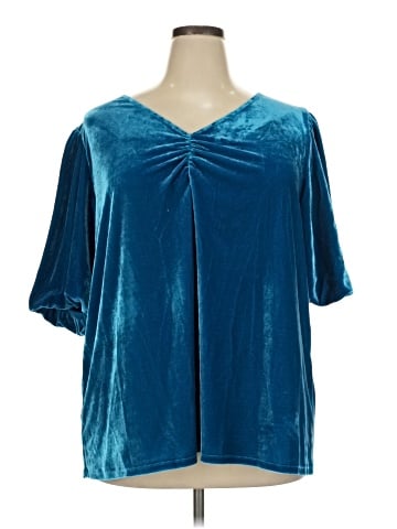Cato Short Sleeve Blouse (view 1)