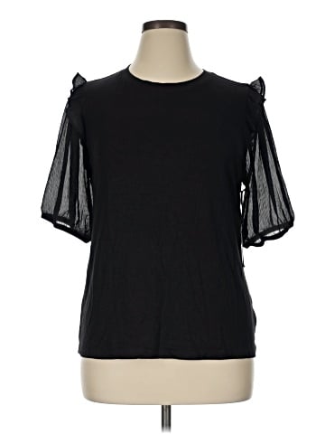 Simply Vera Vera Wang Short Sleeve Top (view 1)
