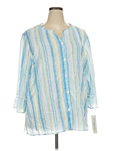 Alfred Dunner 3/4 Sleeve Blouse (view 1)