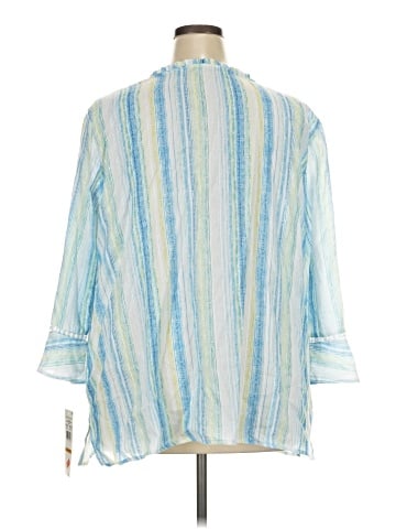 Alfred Dunner 3/4 Sleeve Blouse (view 2)