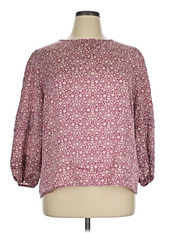 Ann Taylor Factory 3/4 Sleeve Blouse (view 1)
