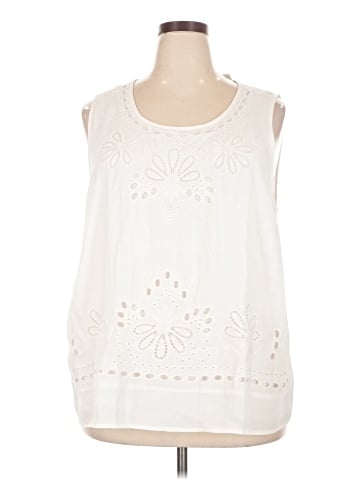 Skies Are Blue Sleeveless T-Shirt (view 1)
