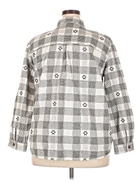 Victoria Jones 3/4 Sleeve Button-Down Shirt (view 2)