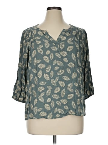 Papermoon 3/4 Sleeve Blouse (view 1)