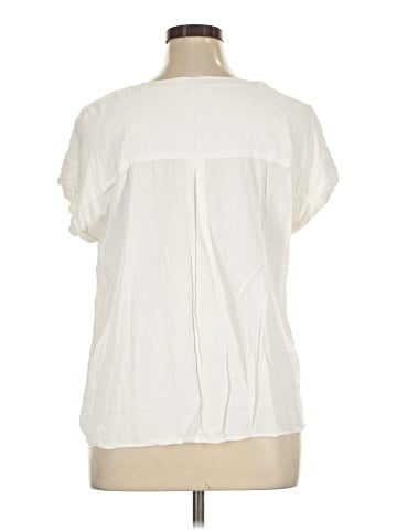Rose + Olive Short Sleeve Blouse (view 2)