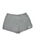 Nike 100% Polyester Silver Athletic Shorts Size L - photo 1