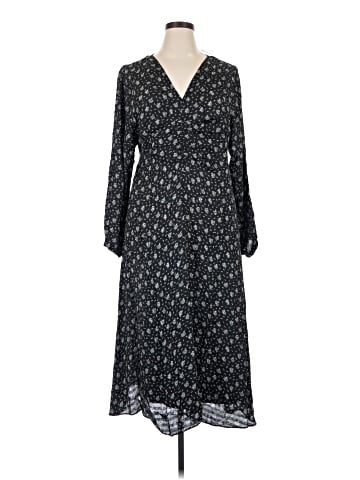 Madewell Ruched Midi Dress (view 1)