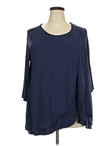 Jessica London 3/4 Sleeve Blouse (view 1)