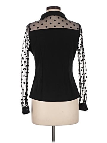 Allegra K Long Sleeve Blouse (view 2)