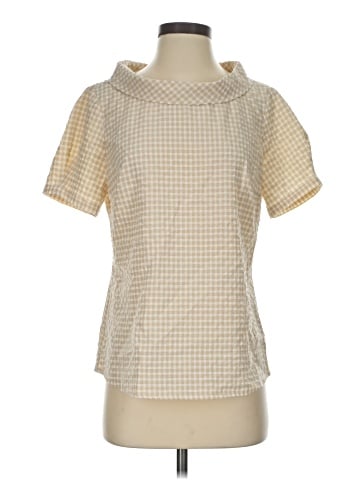 Allegra K Short Sleeve Blouse (view 1)