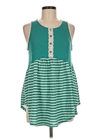 Umgee Sleeveless Blouse (view 1)
