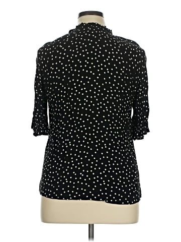 Bobeau 3/4 Sleeve Blouse (view 2)