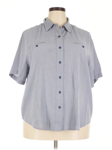 Cj Banks Short Sleeve Blouse (view 1)